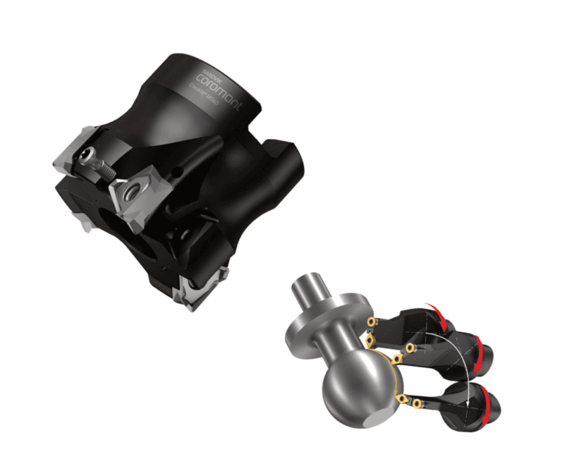 CoroMill®MS60 und CoroPlex ®YT