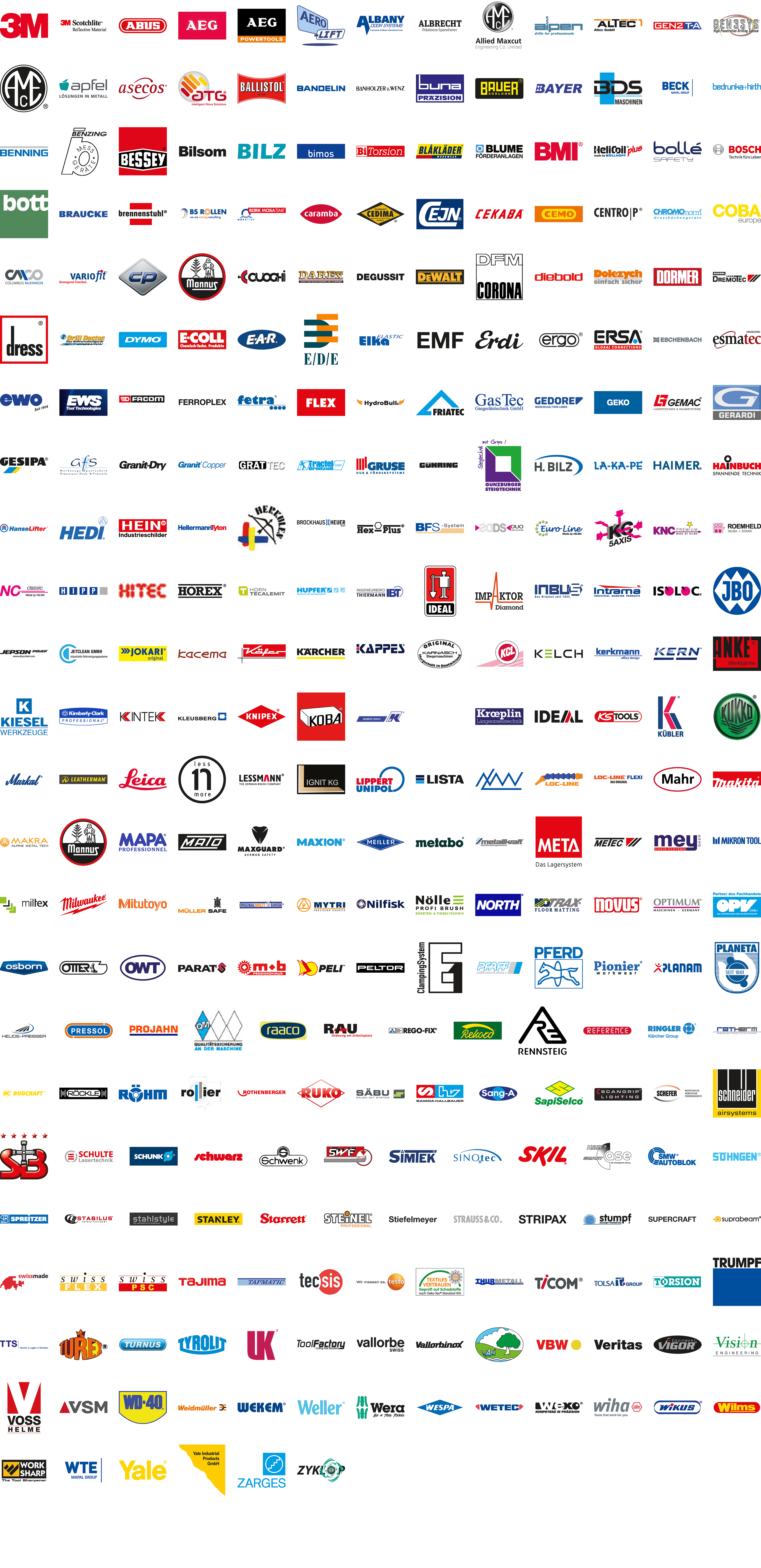 Markenauswahl bei Güldner